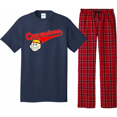 The Caucasians Rude Indians Design Pajama Set