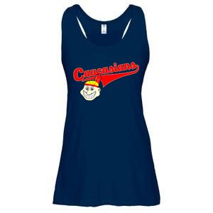 The Caucasians Rude Indians Design Ladies Essential Flowy Tank