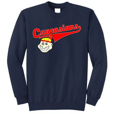 The Caucasians Rude Indians Design Tall Sweatshirt