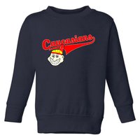 The Caucasians Rude Indians Design Toddler Sweatshirt