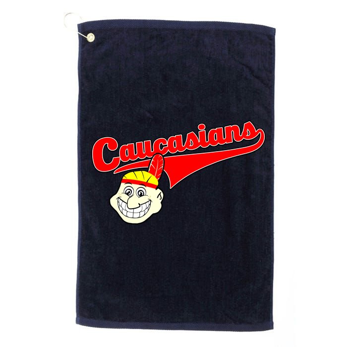 The Caucasians Rude Indians Design Golf Towel
