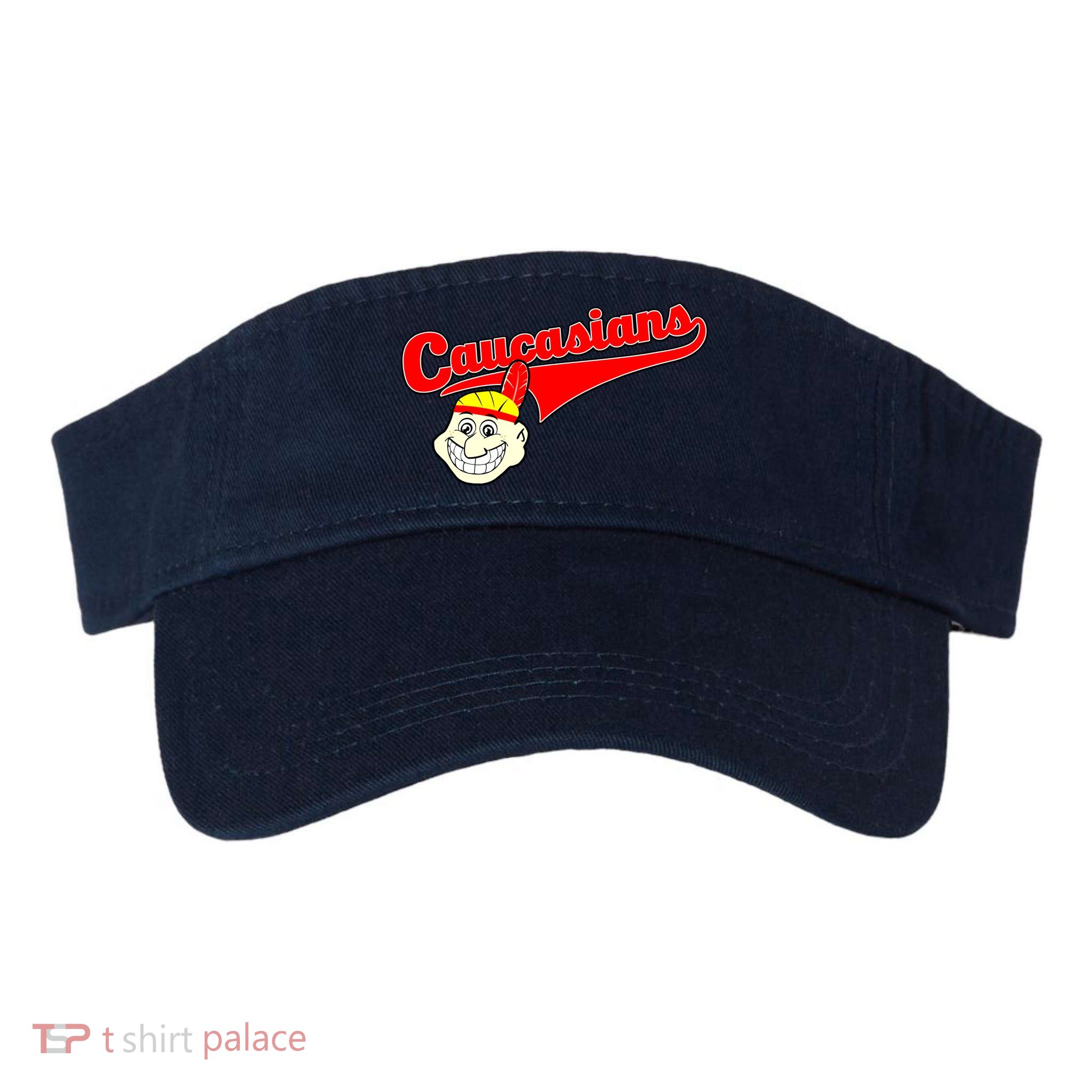 The Caucasians Rude Indians Design Visor