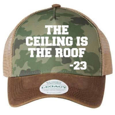 The Ceiling is the Roof 23 MJ College Text Legacy Tie Dye Trucker Hat