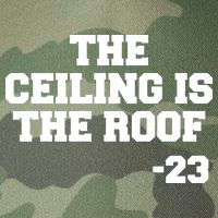 The Ceiling is the Roof 23 MJ College Text Legacy Tie Dye Trucker Hat