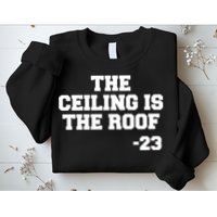 The Ceiling is the Roof 23 MJ College Text Sweatshirt