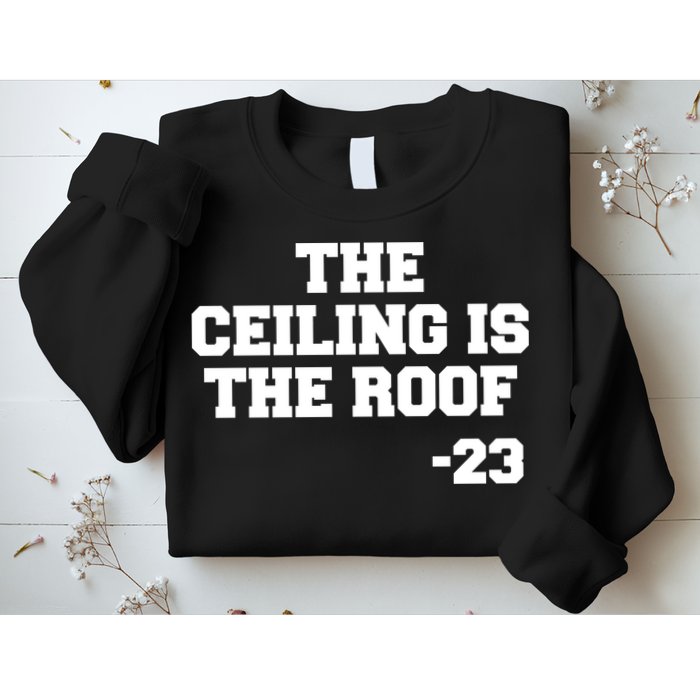 The Ceiling is the Roof 23 MJ College Text Sweatshirt