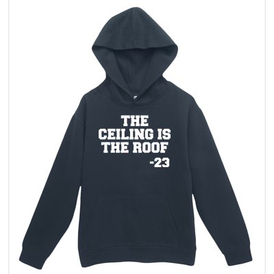 The Ceiling is the Roof 23 MJ College Text Urban Pullover Hoodie