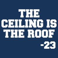 The Ceiling is the Roof 23 MJ College Text Infant Baby Jersey Bodysuit
