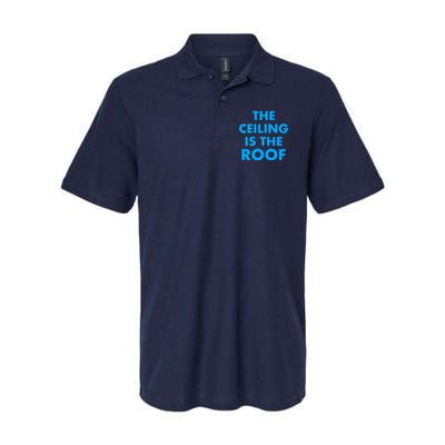 The Ceiling is the Roof MJ Funny Quote Polo