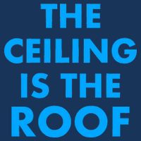The Ceiling is the Roof MJ Funny Quote Toddler T-Shirt