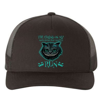 The Chains On My Mood Swings Just Snapped Run Yupoong Adult 5-Panel Trucker Hat