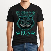The Chains On My Mood Swings Just Snapped Run V-Neck T-Shirt