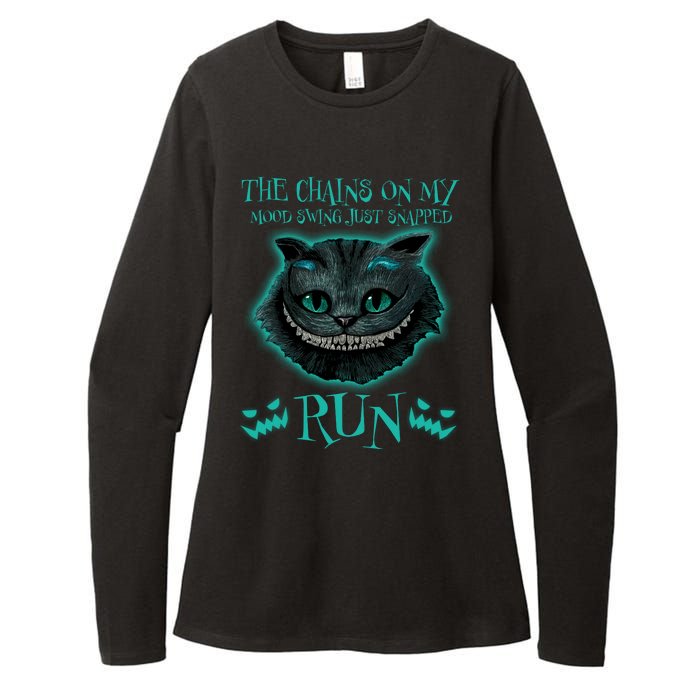 The Chains On My Mood Swings Just Snapped Run Womens CVC Long Sleeve Shirt