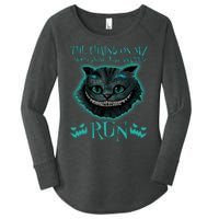 The Chains On My Mood Swings Just Snapped Run Women's Perfect Tri Tunic Long Sleeve Shirt