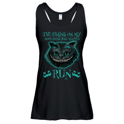 The Chains On My Mood Swings Just Snapped Run Ladies Essential Flowy Tank