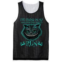The Chains On My Mood Swings Just Snapped Run Mesh Reversible Basketball Jersey Tank