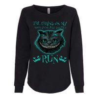 The Chains On My Mood Swings Just Snapped Run Womens California Wash Sweatshirt