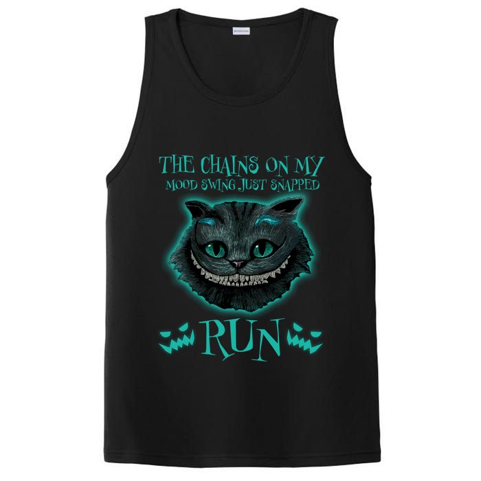 The Chains On My Mood Swings Just Snapped Run PosiCharge Competitor Tank