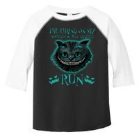 The Chains On My Mood Swings Just Snapped Run Toddler Fine Jersey T-Shirt