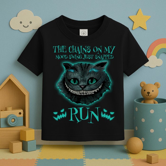 The Chains On My Mood Swings Just Snapped Run Toddler T-Shirt
