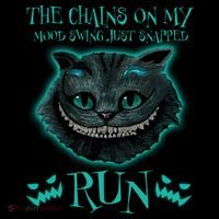 The Chains On My Mood Swings Just Snapped Run Crop Top