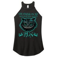 The Chains On My Mood Swings Just Snapped Run Women's Perfect Tri Rocker Tank