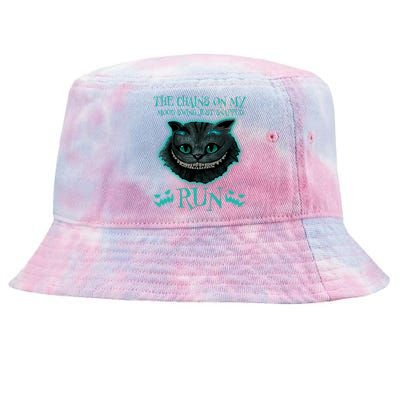 The Chains On My Mood Swings Just Snapped Run Tie-Dyed Bucket Hat