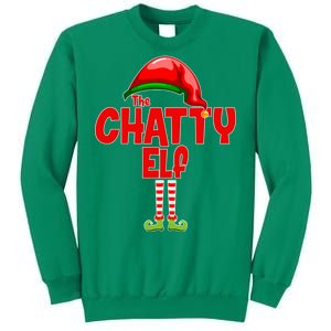 The Chatty Elf Christmas Sweatshirt