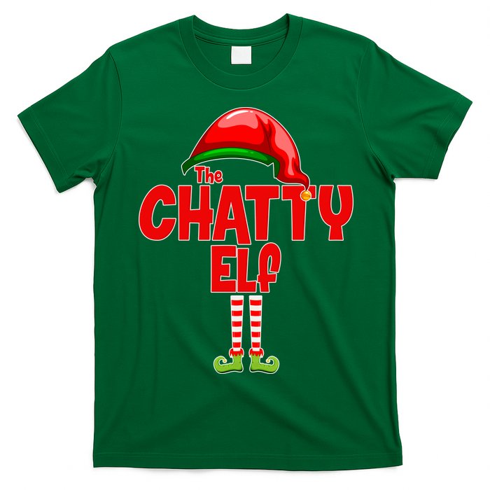 The Chatty Elf Christmas T-Shirt