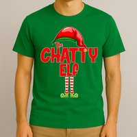 The Chatty Elf Christmas T-Shirt