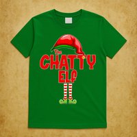 The Chatty Elf Christmas T-Shirt