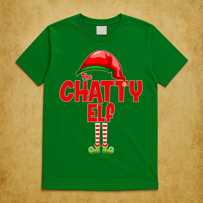 The Chatty Elf Christmas T-Shirt