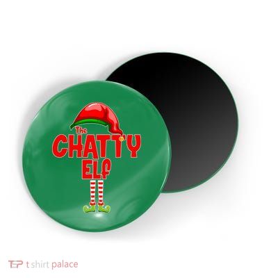 The Chatty Elf Christmas Magnet