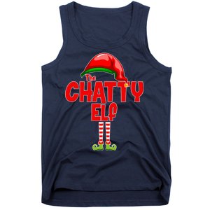 The Chatty Elf Christmas Tank Top