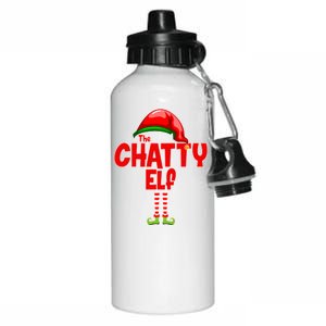 The Chatty Elf Christmas Aluminum Water Bottle