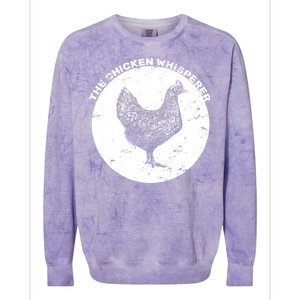 The Chicken Whisperer  Colorblast Crewneck Sweatshirt