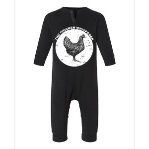 The Chicken Whisperer  Infant Fleece One Piece