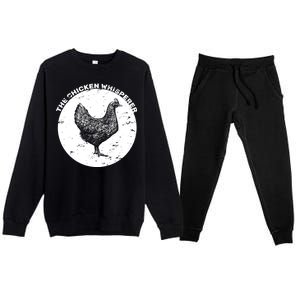 The Chicken Whisperer  Premium Crewneck Sweatsuit Set