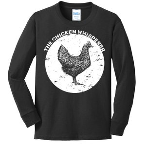 The Chicken Whisperer  Kids Long Sleeve Shirt