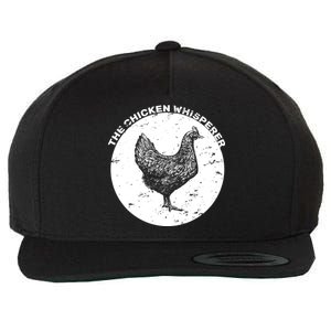 The Chicken Whisperer  Wool Snapback Cap