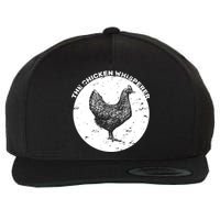 The Chicken Whisperer  Wool Snapback Cap