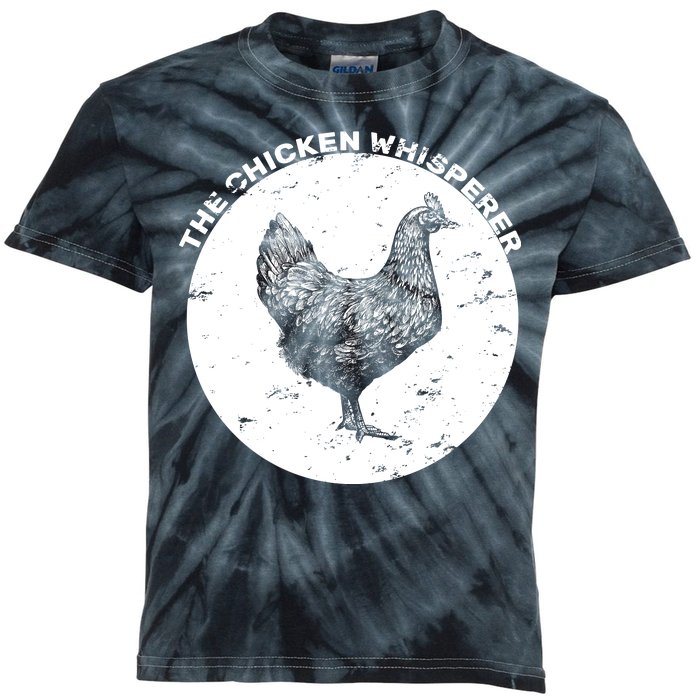 The Chicken Whisperer  Kids Tie-Dye T-Shirt