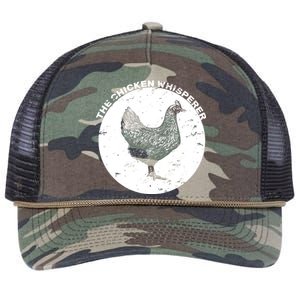 The Chicken Whisperer  Retro Rope Trucker Hat Cap