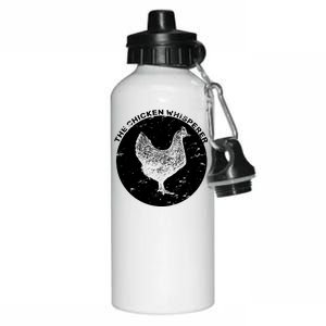 The Chicken Whisperer  Aluminum Water Bottle