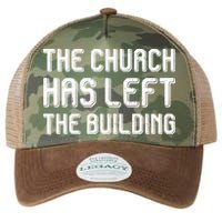The Church Has Left The Building Legacy Tie Dye Trucker Hat
