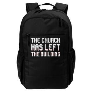 The Church Has Left The Building Daily Commute Backpack