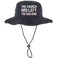 The Church Has Left The Building Legacy Cool Fit Booney Bucket Hat