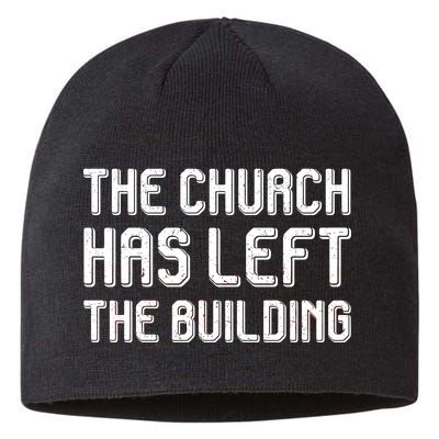 The Church Has Left The Building Sustainable Beanie