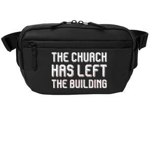 The Church Has Left The Building Crossbody Pack