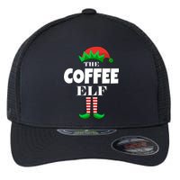 The Coffee Elf Family Matching Christmas Flexfit Unipanel Trucker Cap